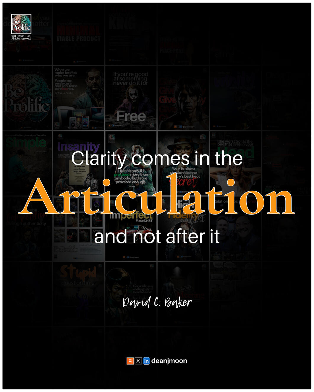 Clarity & Articulation Clarity & Articulation